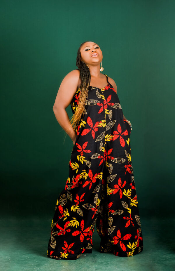 Ankara Majesty Palazzo Jumpsuit - Image 8