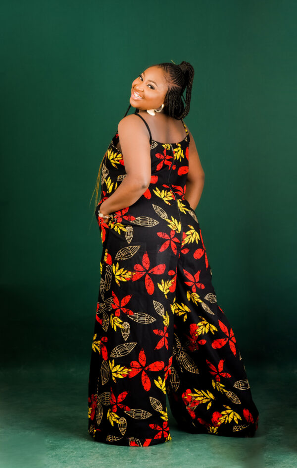 Ankara Majesty Palazzo Jumpsuit - Image 6