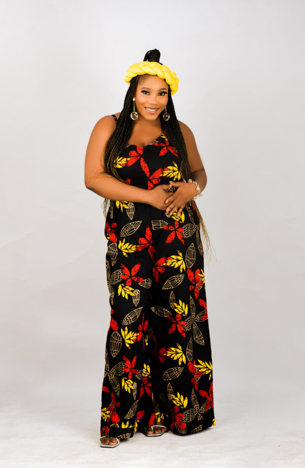 Ankara Majesty Palazzo Jumpsuit - Image 2