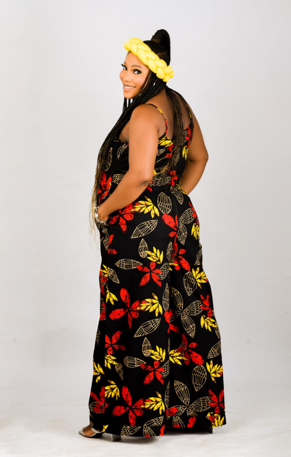 Ankara Majesty Palazzo Jumpsuit - Image 3