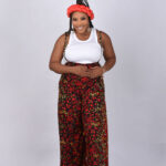 Ankara Jumpsuit with Rope Suspender - Image 9
