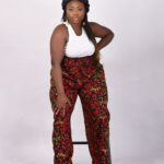 Ankara Jumpsuit with Rope Suspender - Image 6
