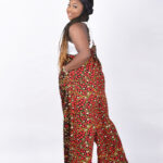 Ankara Jumpsuit with Rope Suspender - Image 2